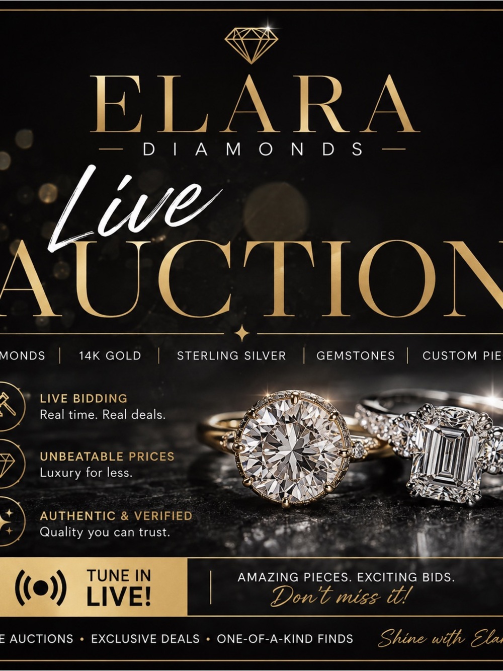 Live auction Item - Picture 1 of 3